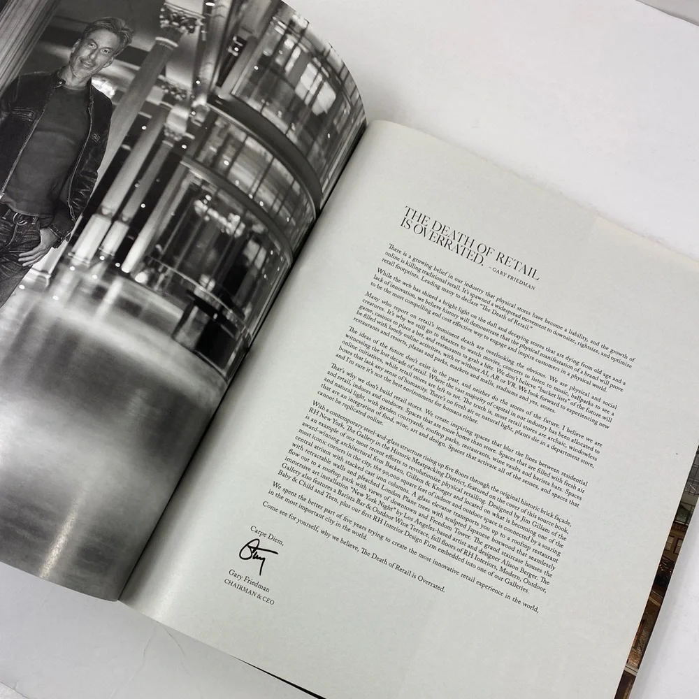 RESTORATION HARDWARE EARLY SPRING 2019 CATALOG DESIGNER HOME